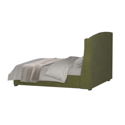Sophia Upholstered Bed with Buttoned Headboard