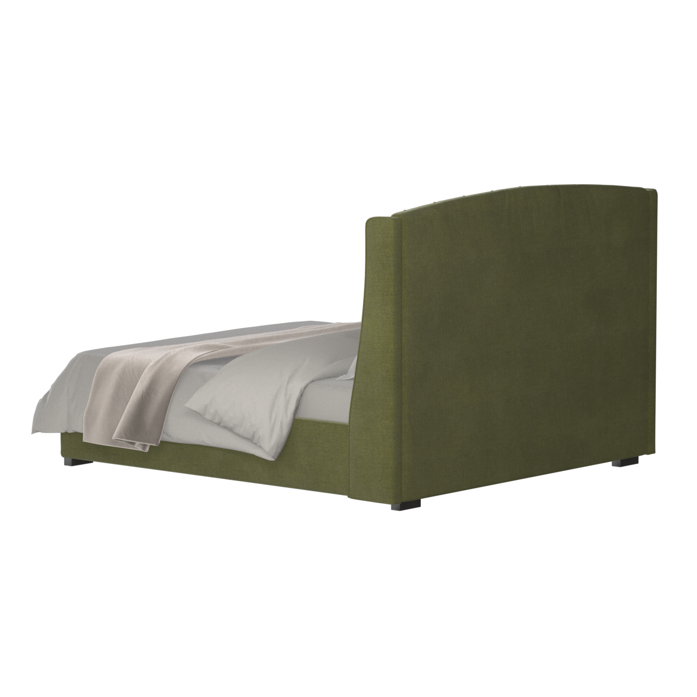Sophia Upholstered Bed with Buttoned Headboard