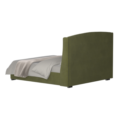 Sophia Upholstered Bed with Buttoned Headboard