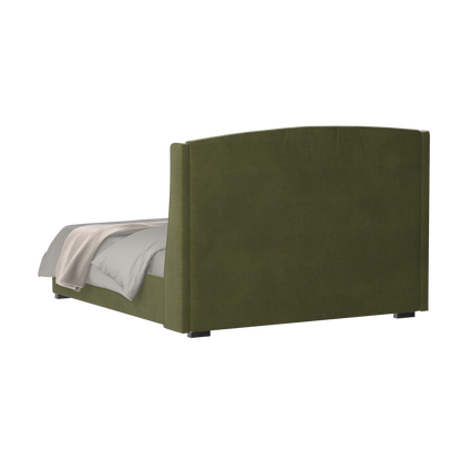 Sophia Upholstered Bed with Buttoned Headboard
