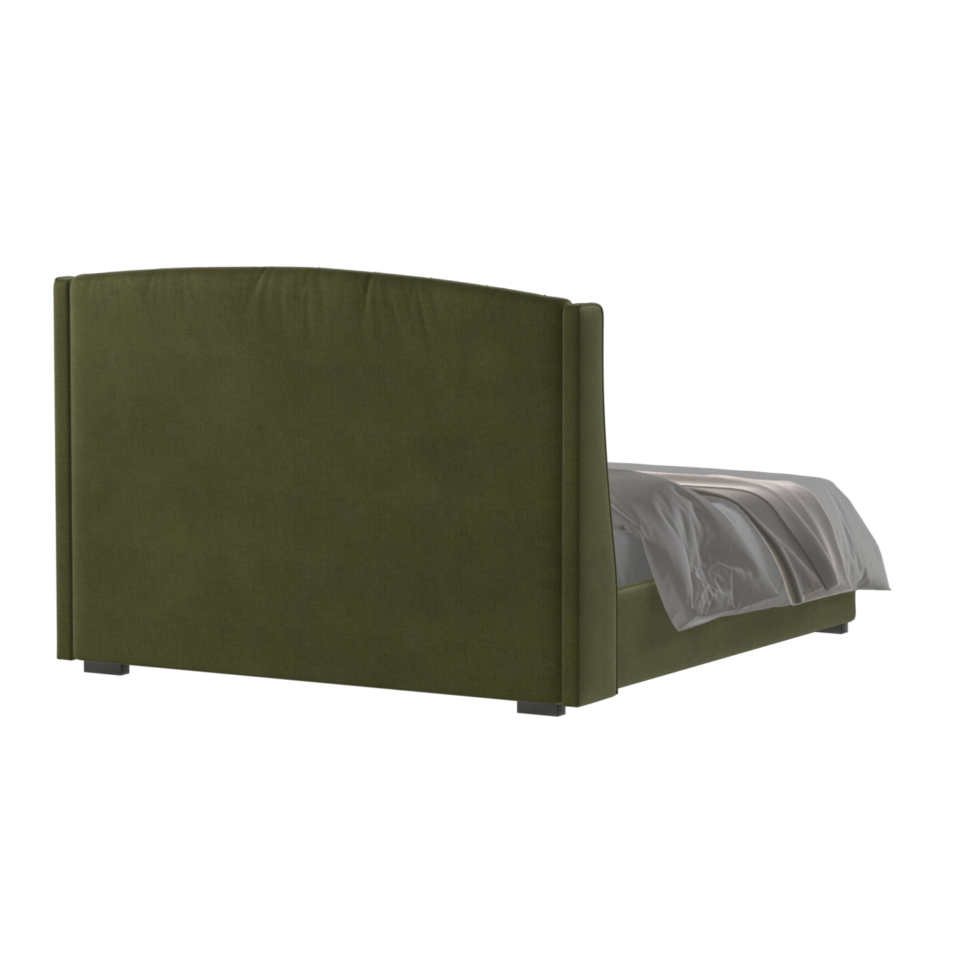 Sophia Upholstered Bed with Buttoned Headboard