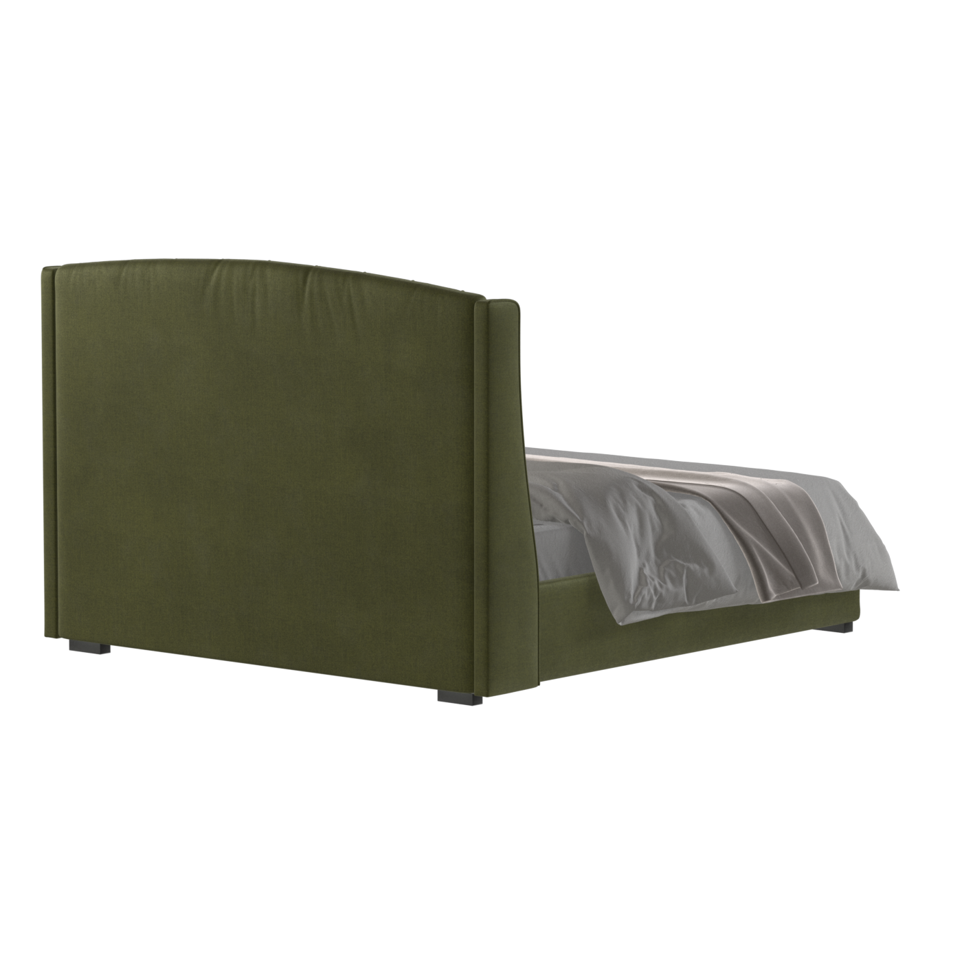 Sophia Upholstered Bed with Buttoned Headboard