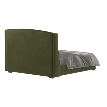 Sophia Upholstered Bed with Buttoned Headboard