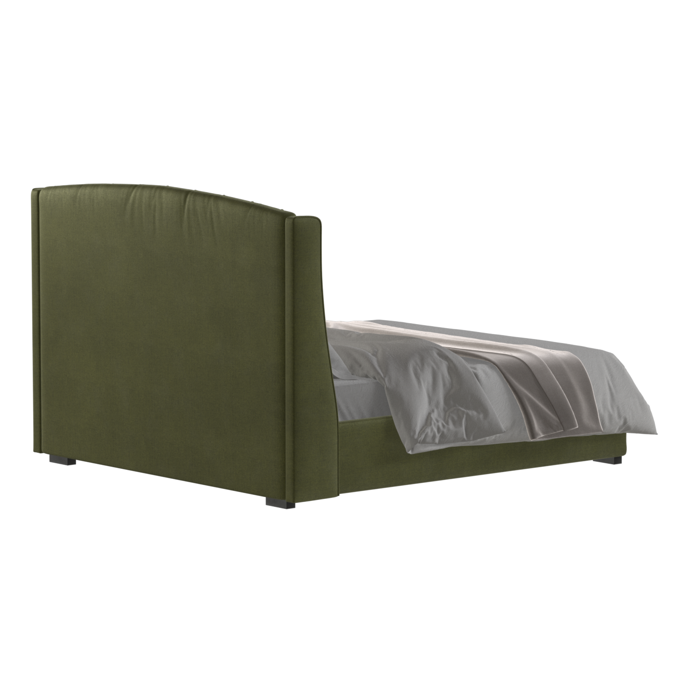 Sophia Upholstered Bed with Buttoned Headboard
