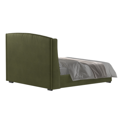 Sophia Upholstered Bed with Buttoned Headboard