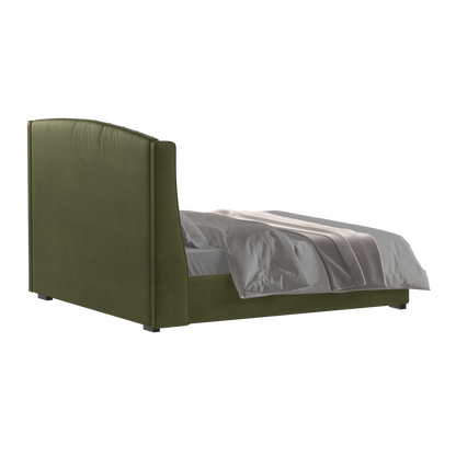 Sophia Upholstered Bed with Buttoned Headboard