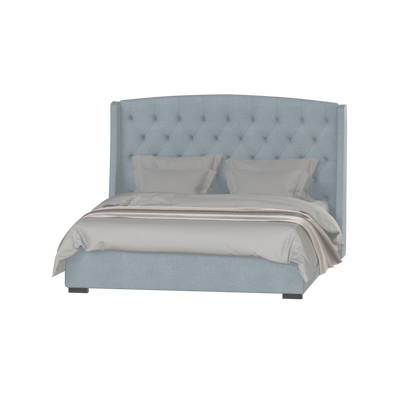 Sophia Upholstered Bed with Buttoned Headboard