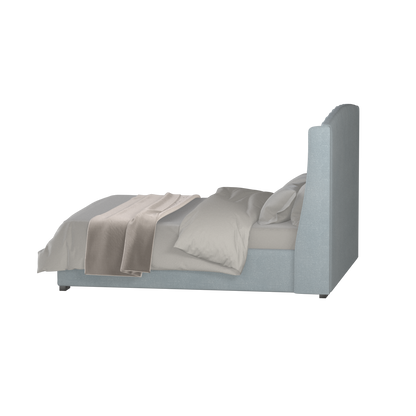 Sophia Upholstered Bed with Buttoned Headboard