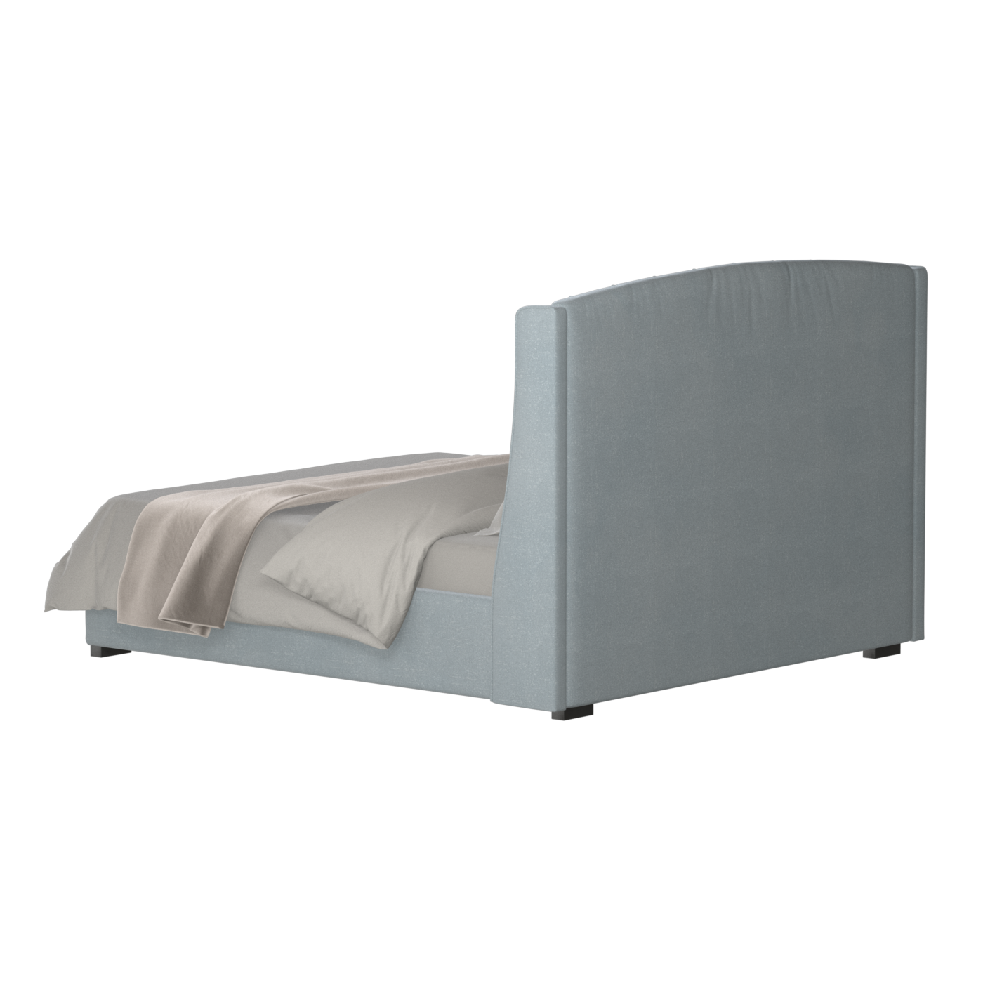 Sophia Upholstered Bed with Buttoned Headboard