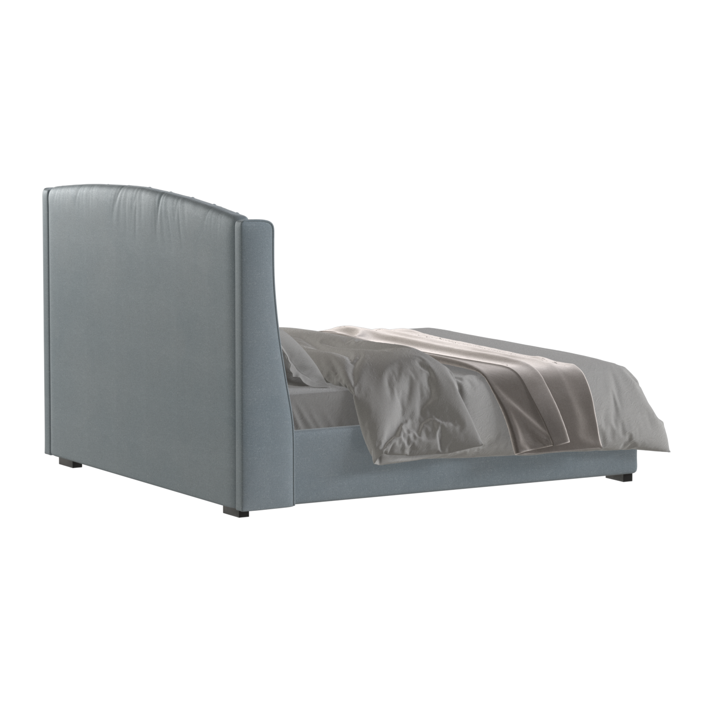 Sophia Upholstered Bed with Buttoned Headboard