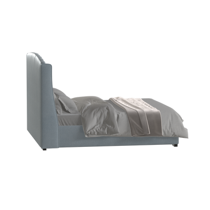 Sophia Upholstered Bed with Buttoned Headboard