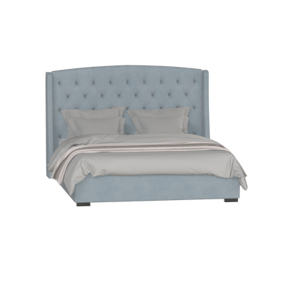 Sophia Upholstered Bed with Buttoned Headboard