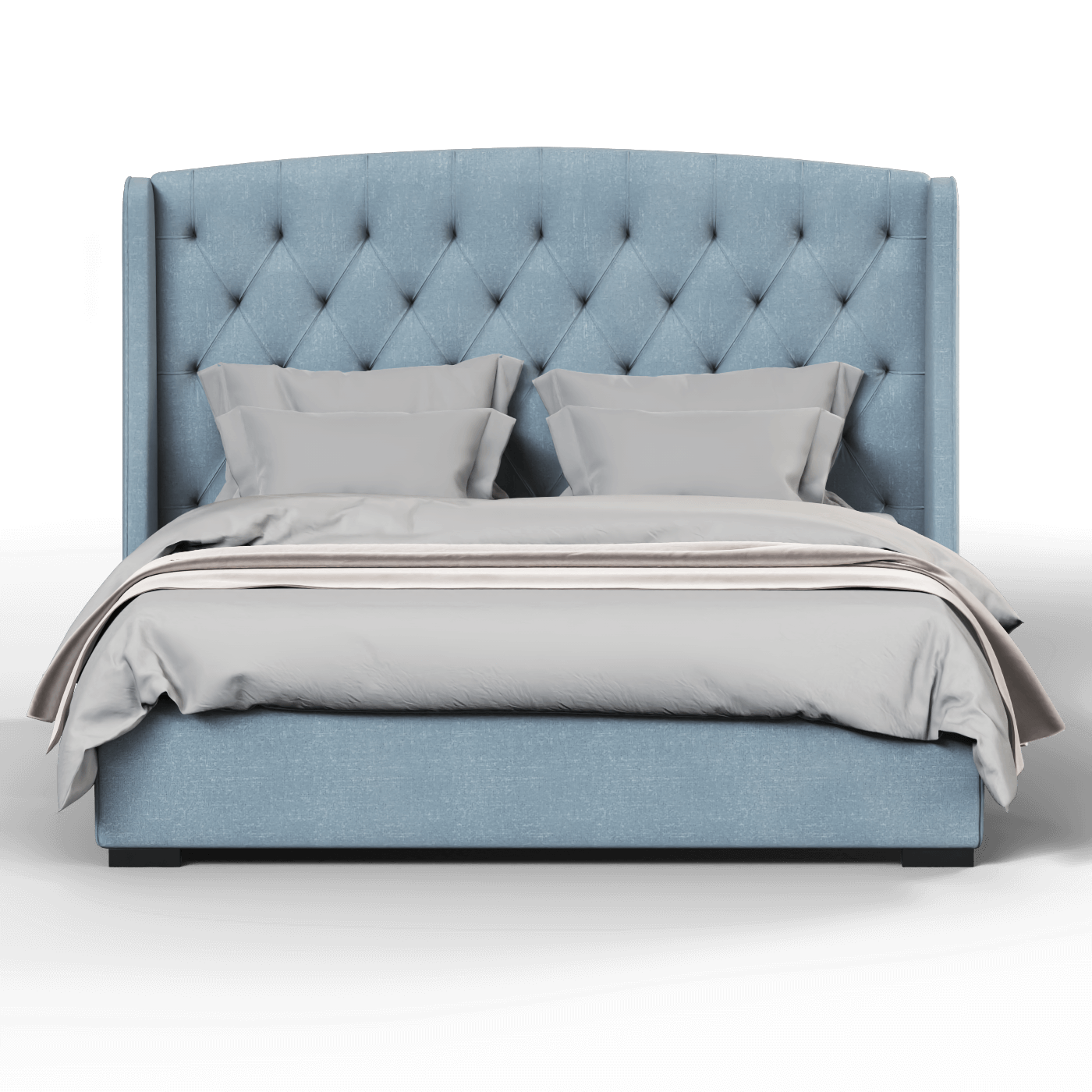 Sophia buttons headboard bed