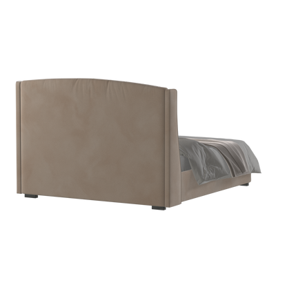 Sophia Upholstered Bed with Buttoned Headboard