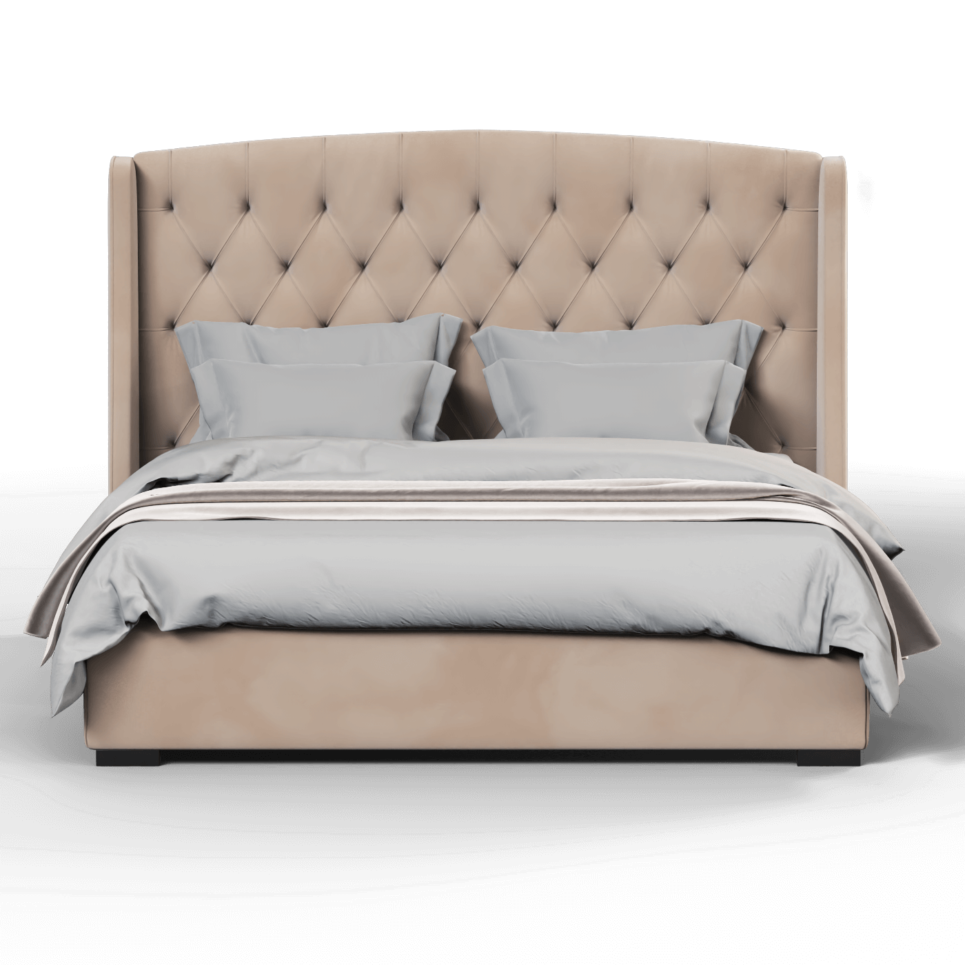 Sophia buttons headboard bed