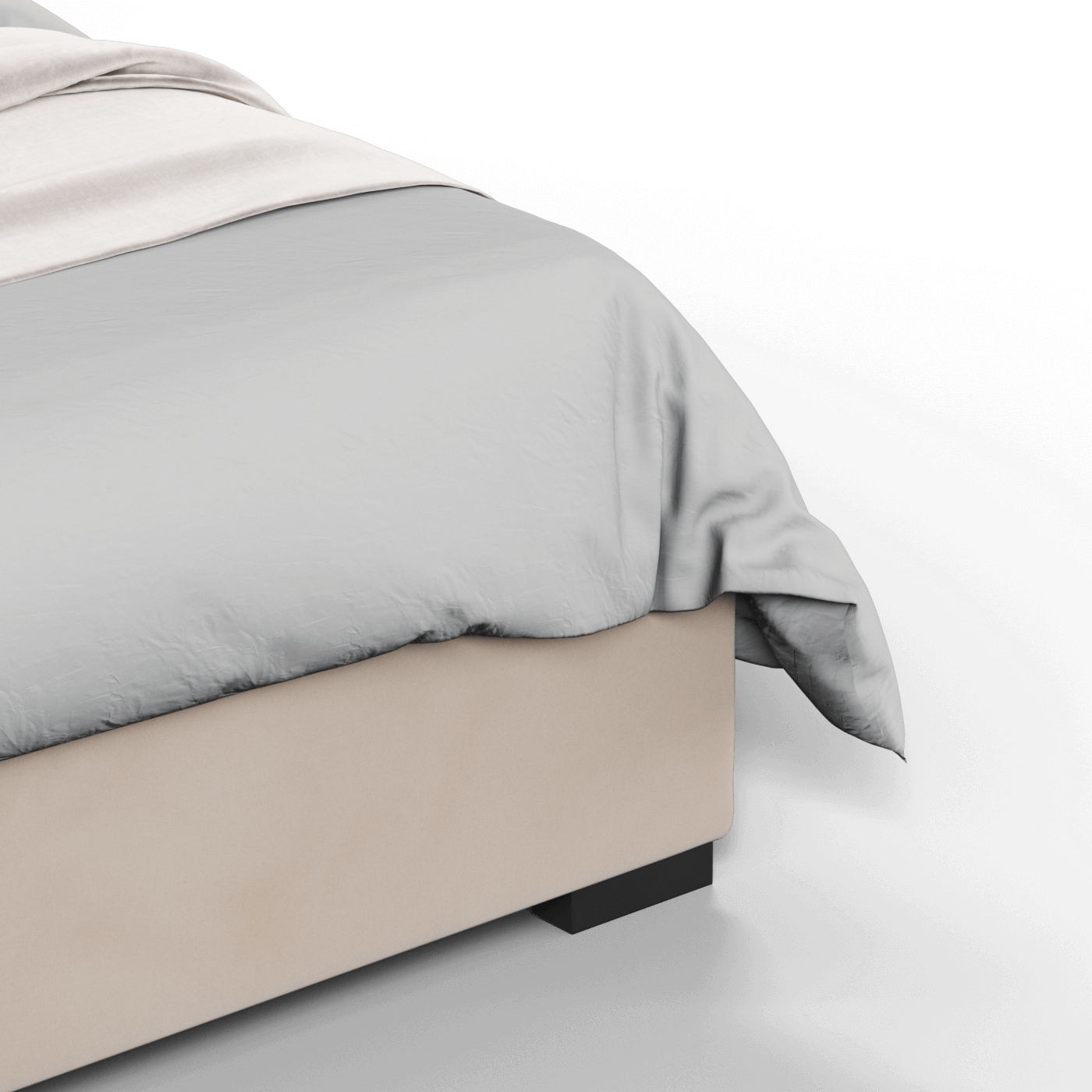 Sophia Upholstered Bed with Buttoned Headboard