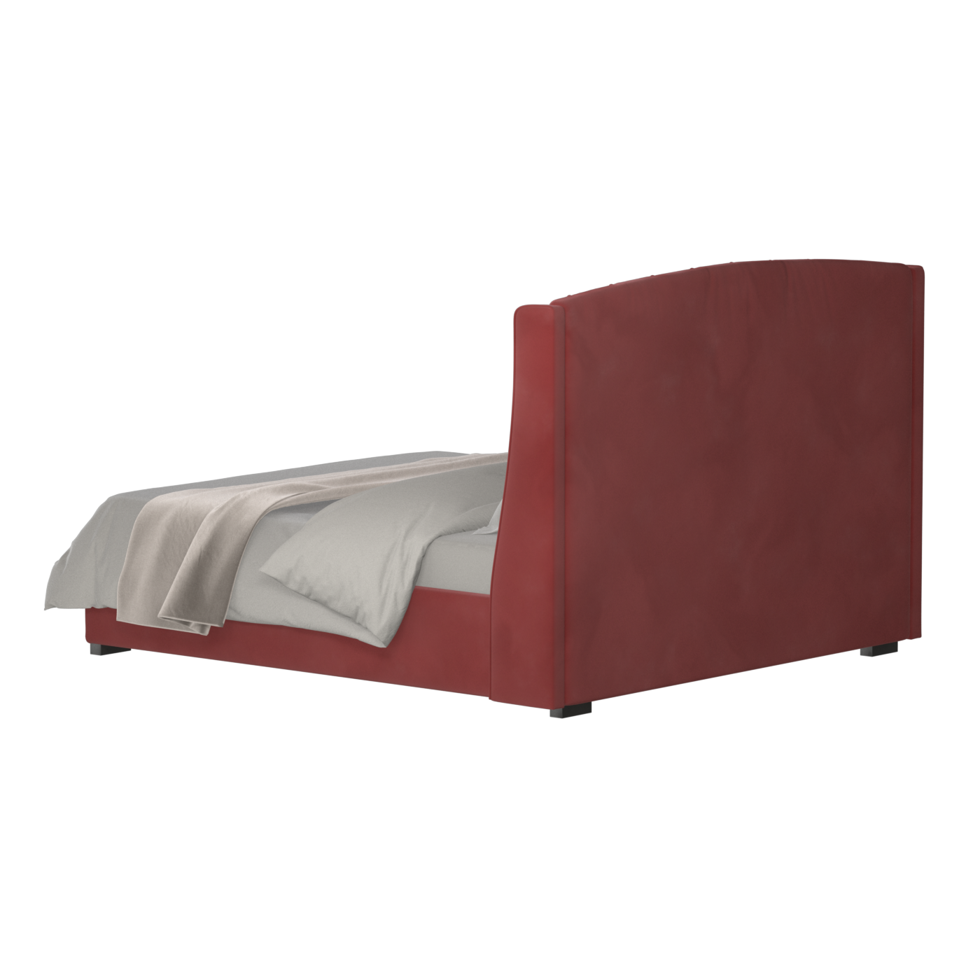 Sophia Upholstered Bed with Buttoned Headboard
