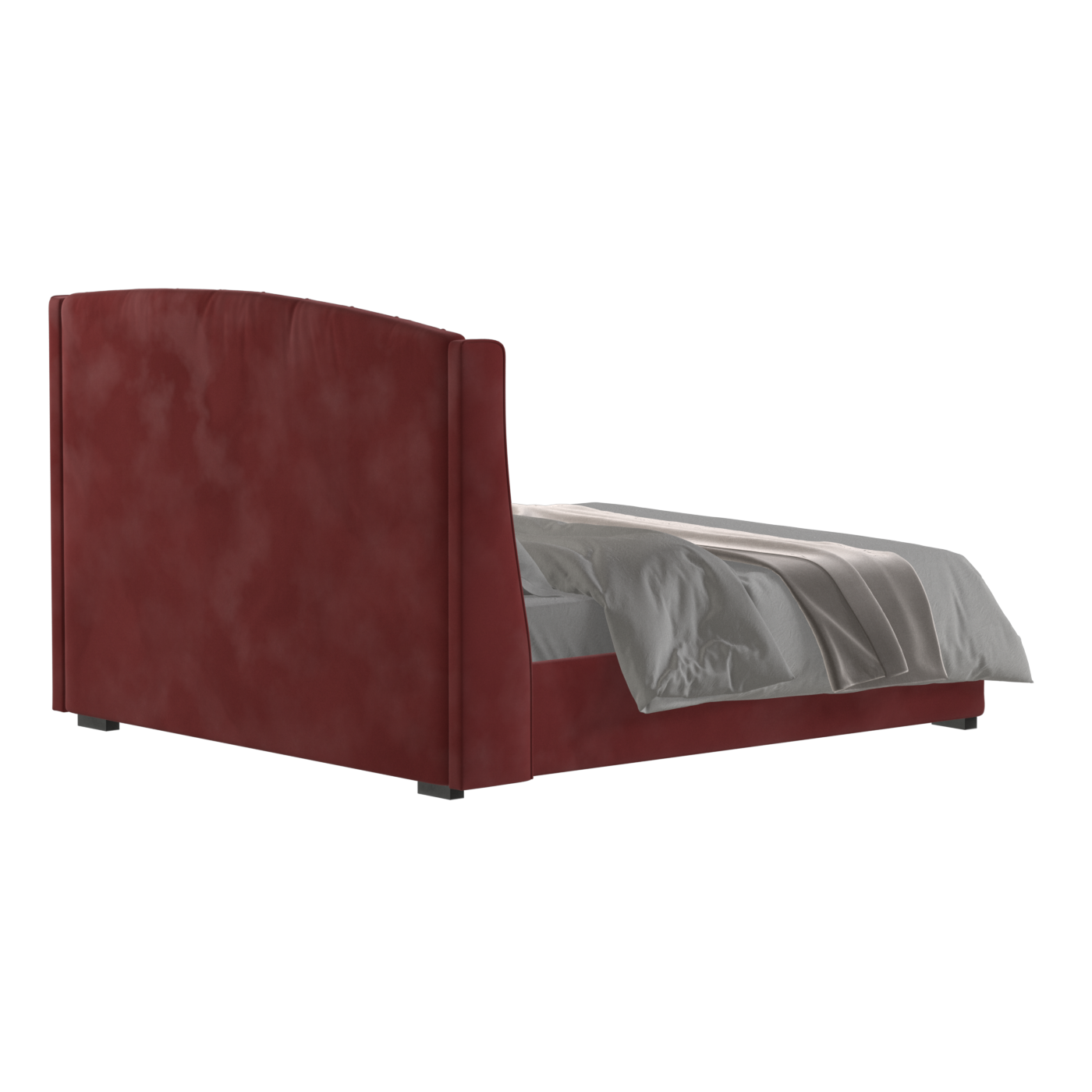 Sophia Upholstered Bed with Buttoned Headboard