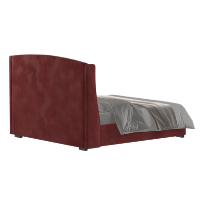 Sophia Upholstered Bed with Buttoned Headboard