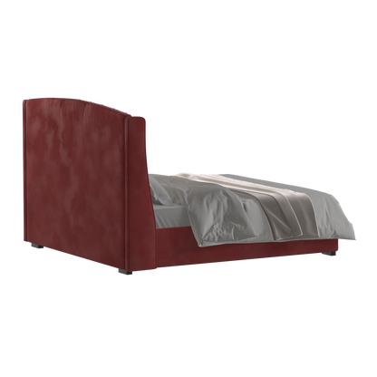 Sophia Upholstered Bed with Buttoned Headboard
