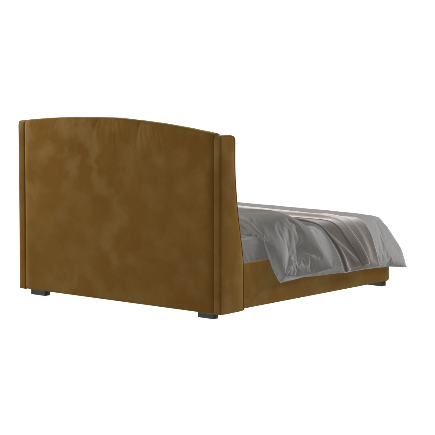 Sophia Upholstered Bed with Buttoned Headboard