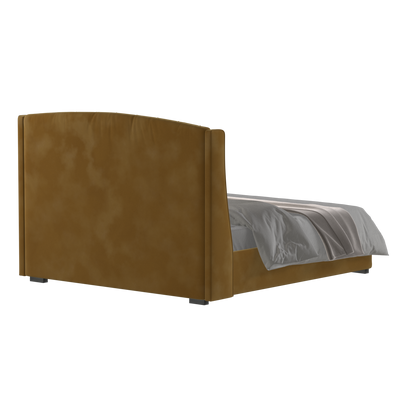 Sophia Upholstered Bed with Buttoned Headboard