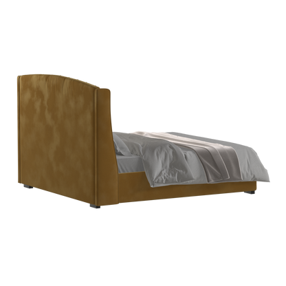 Sophia Upholstered Bed with Buttoned Headboard