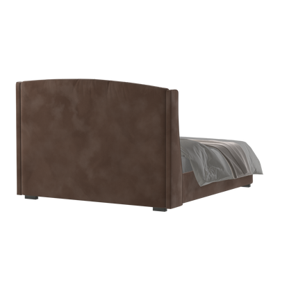 Sophia Upholstered Bed with Buttoned Headboard