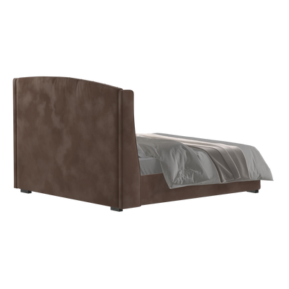Sophia Upholstered Bed with Buttoned Headboard