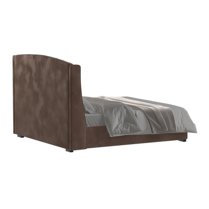 Sophia Upholstered Bed with Buttoned Headboard