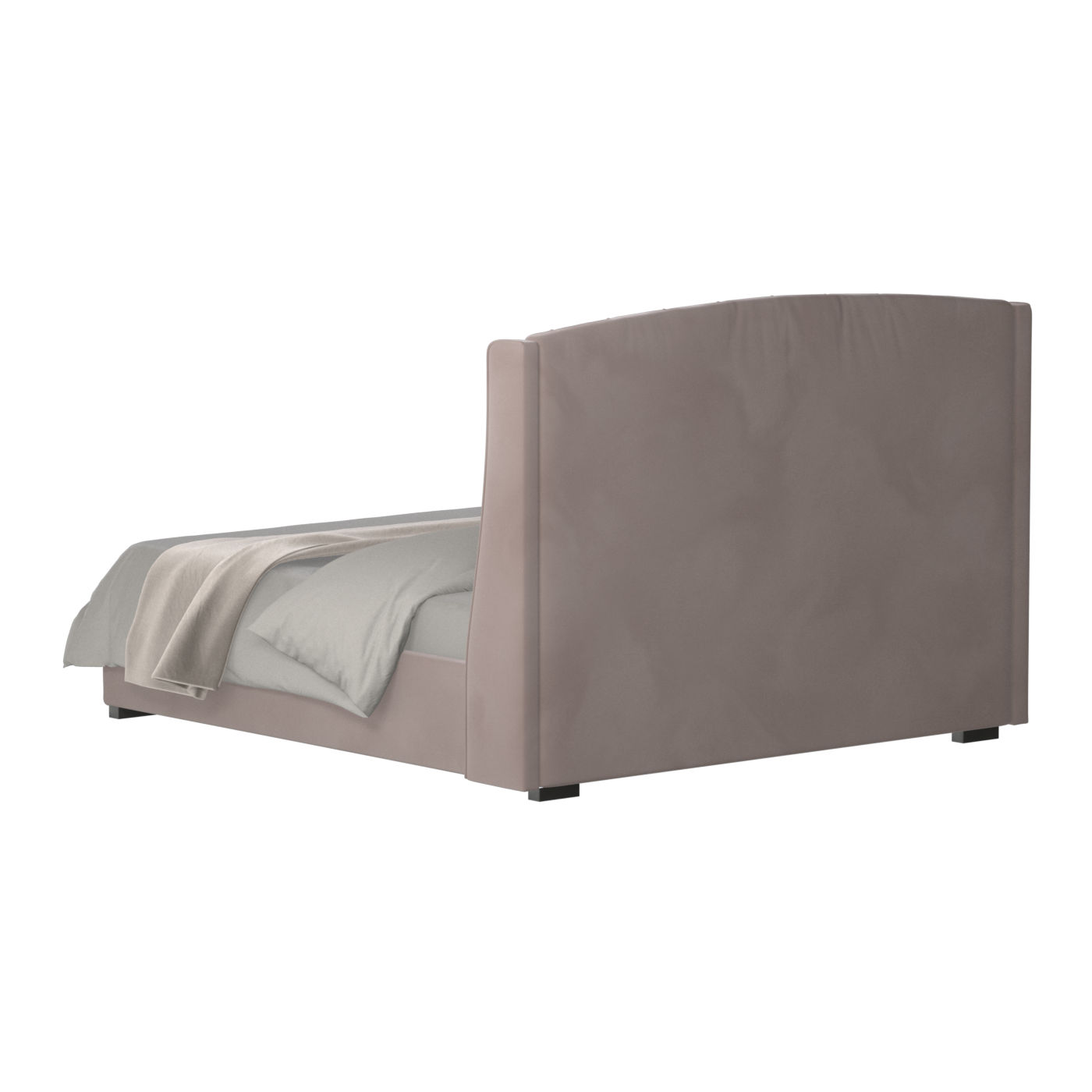 Sophia Upholstered Bed with Buttoned Headboard