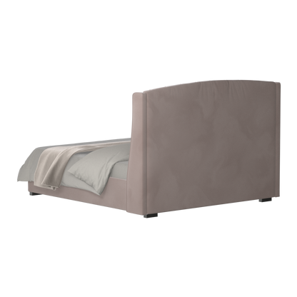 Sophia Upholstered Bed with Buttoned Headboard