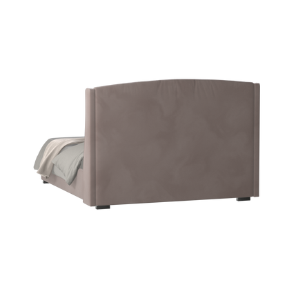 Sophia Upholstered Bed with Buttoned Headboard