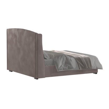 Sophia Upholstered Bed with Buttoned Headboard