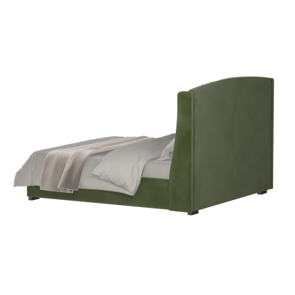 Sophia Upholstered Bed with Buttoned Headboard