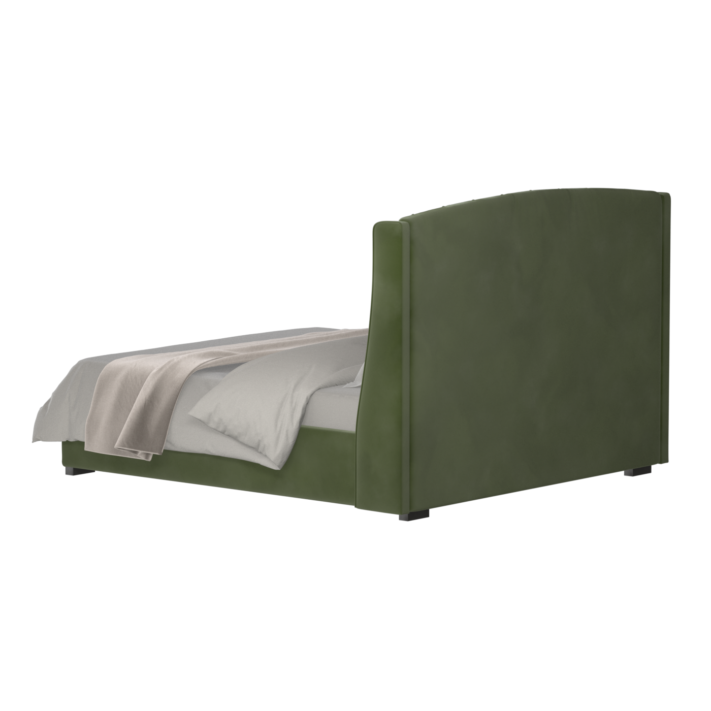 Sophia Upholstered Bed with Buttoned Headboard