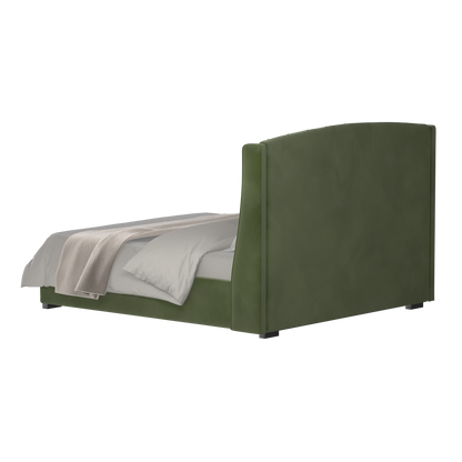 Sophia Upholstered Bed with Buttoned Headboard