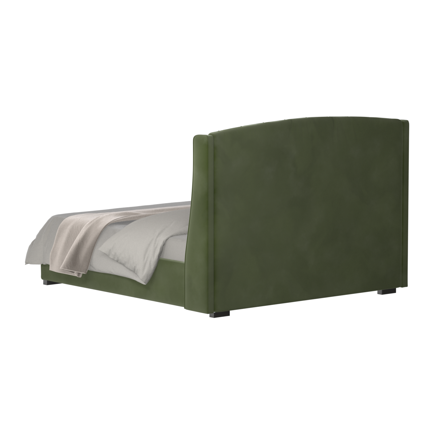 Sophia Upholstered Bed with Buttoned Headboard