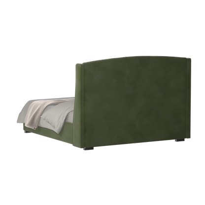 Sophia Upholstered Bed with Buttoned Headboard