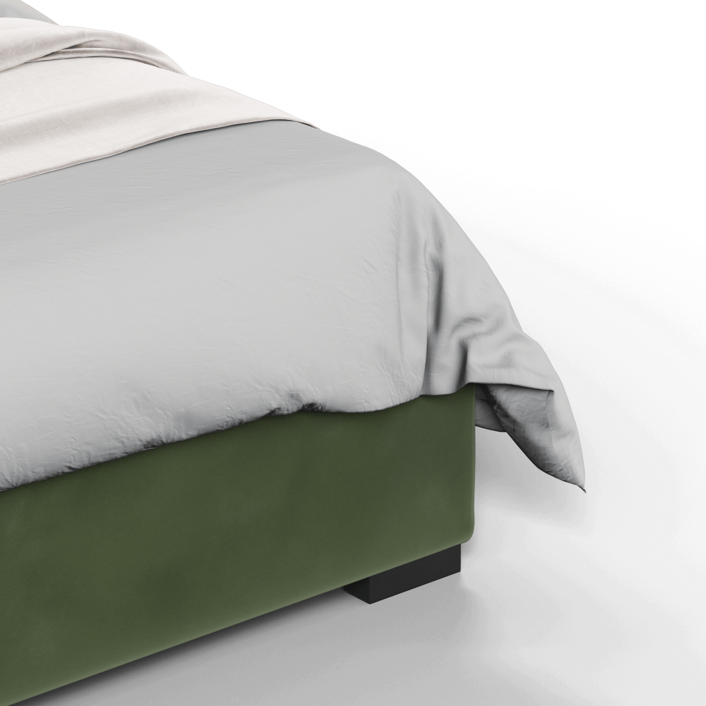 Sophia Upholstered Bed with Buttoned Headboard