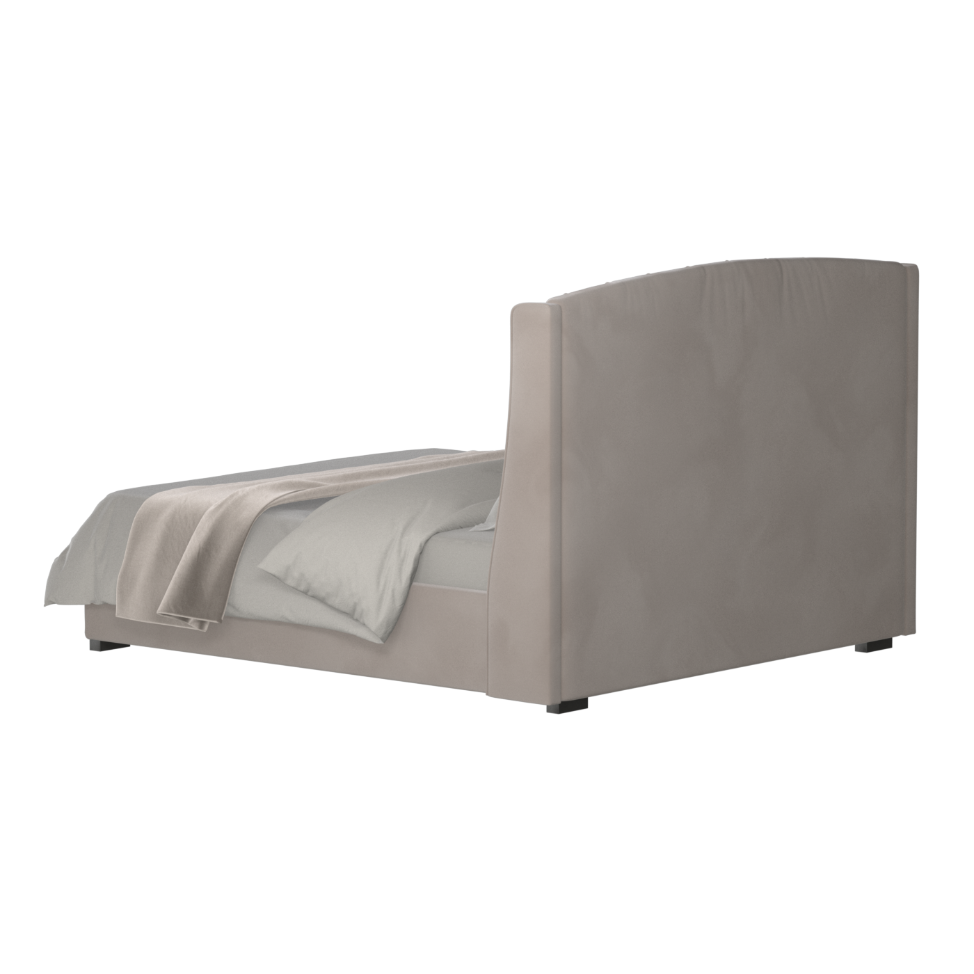 Sophia Upholstered Bed with Buttoned Headboard