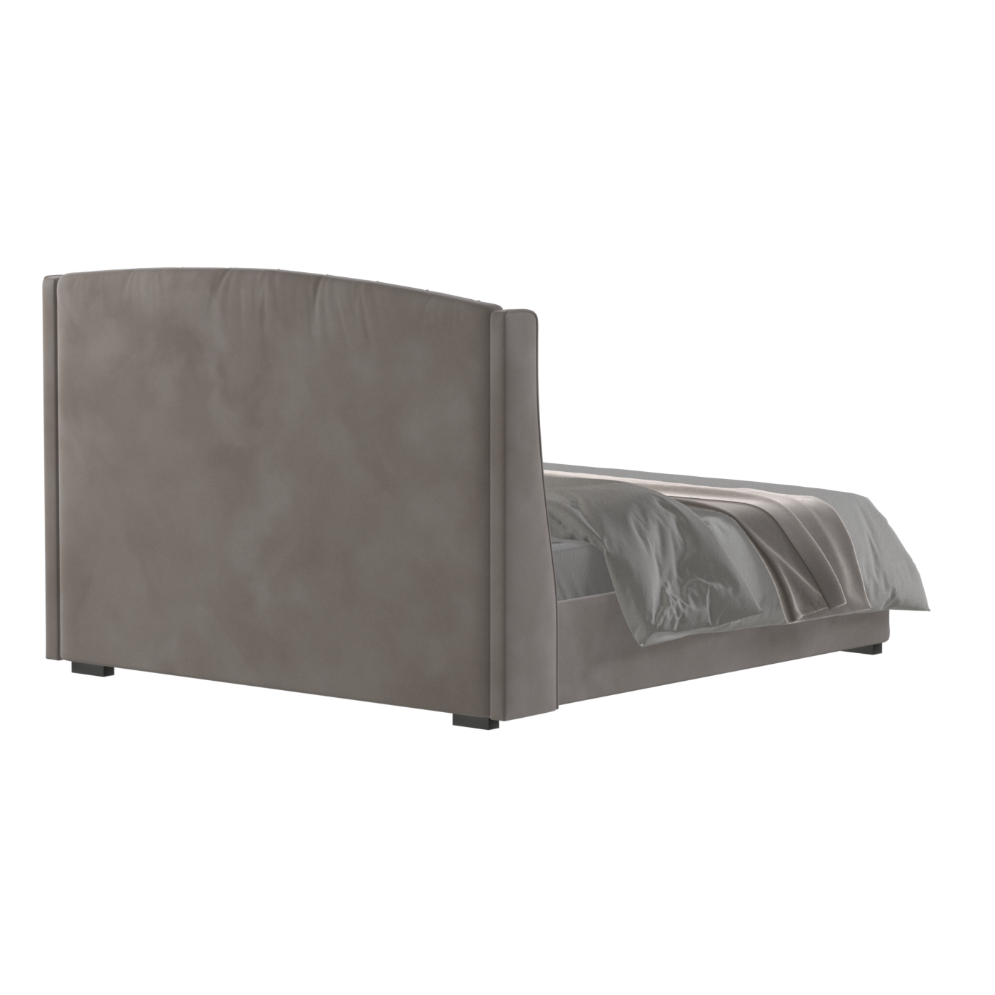 Sophia Upholstered Bed with Buttoned Headboard
