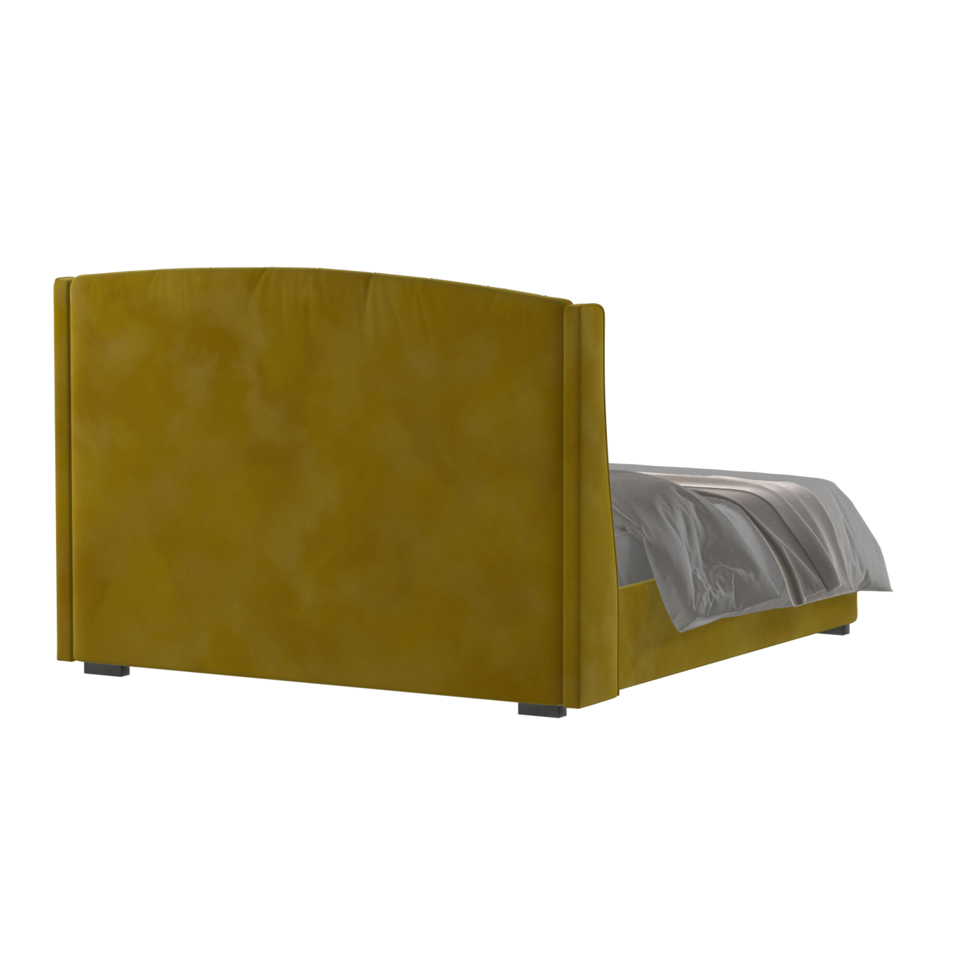 Sophia Upholstered Bed with Buttoned Headboard