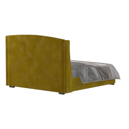 Sophia Upholstered Bed with Buttoned Headboard
