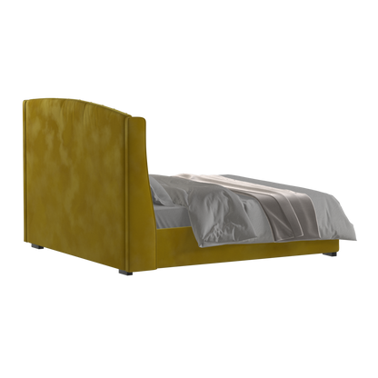 Sophia Upholstered Bed with Buttoned Headboard