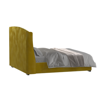 Sophia Upholstered Bed with Buttoned Headboard