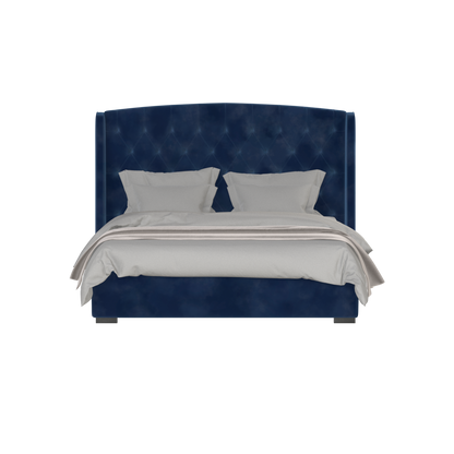 Sophia Upholstered Bed with Buttoned Headboard