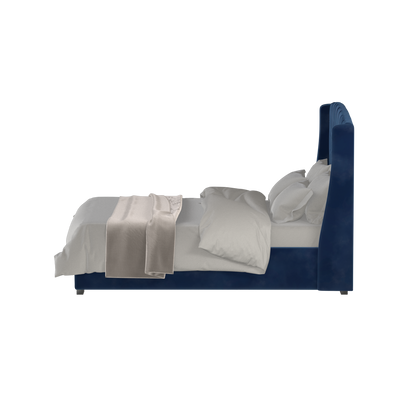Sophia Upholstered Bed with Buttoned Headboard