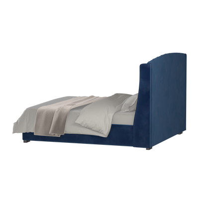 Sophia Upholstered Bed with Buttoned Headboard