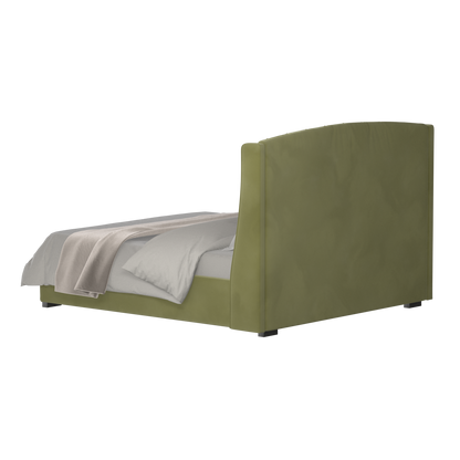 Sophia Upholstered Bed with Buttoned Headboard